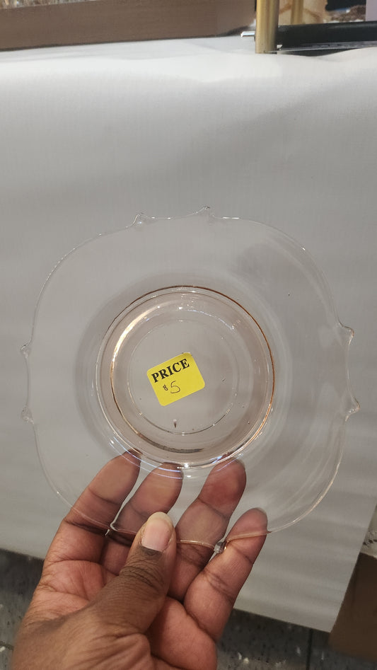 Pink little plates