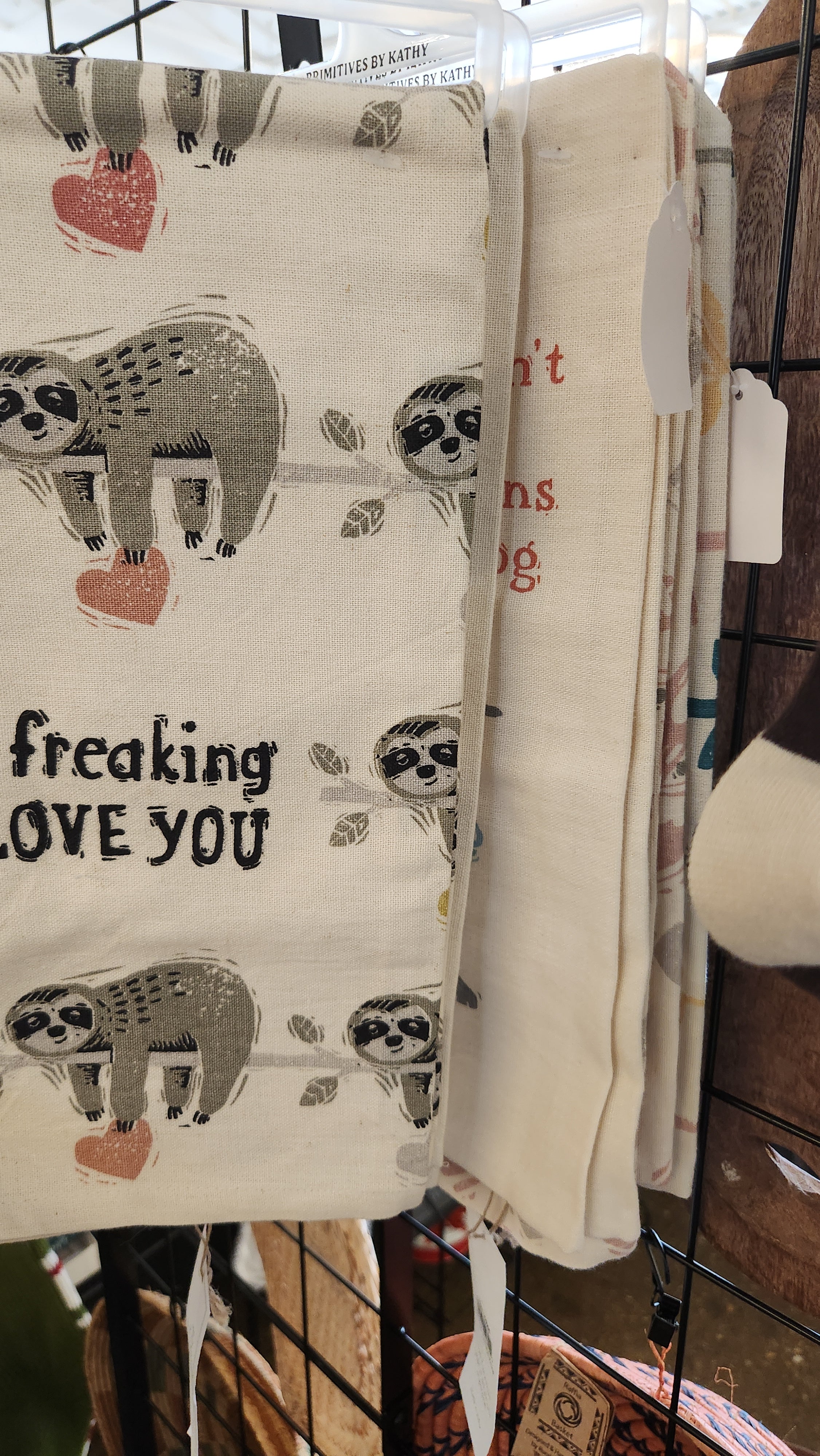 Various kitchen towels